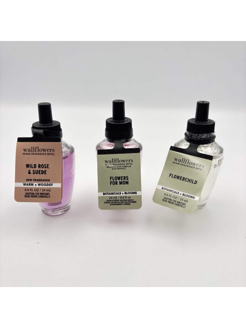 Bath & Body Works Wallflower Mixed Floral Scents Refills 3 Pack Rose Peonies